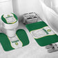 Senegal Football 2026 Bathroom Set Proud Lions of Teranga Spirit
