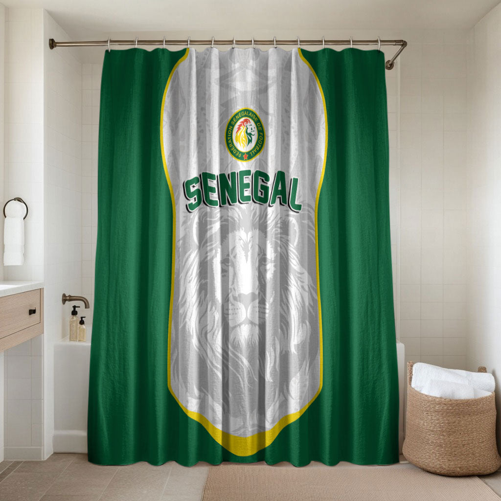 Senegal Football 2026 Bathroom Set Proud Lions of Teranga Spirit
