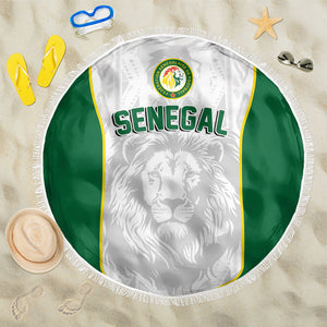 Senegal Football 2026 Beach Blanket Proud Lions of Teranga Spirit