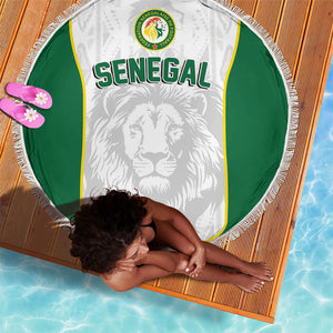 Senegal Football 2026 Beach Blanket Proud Lions of Teranga Spirit