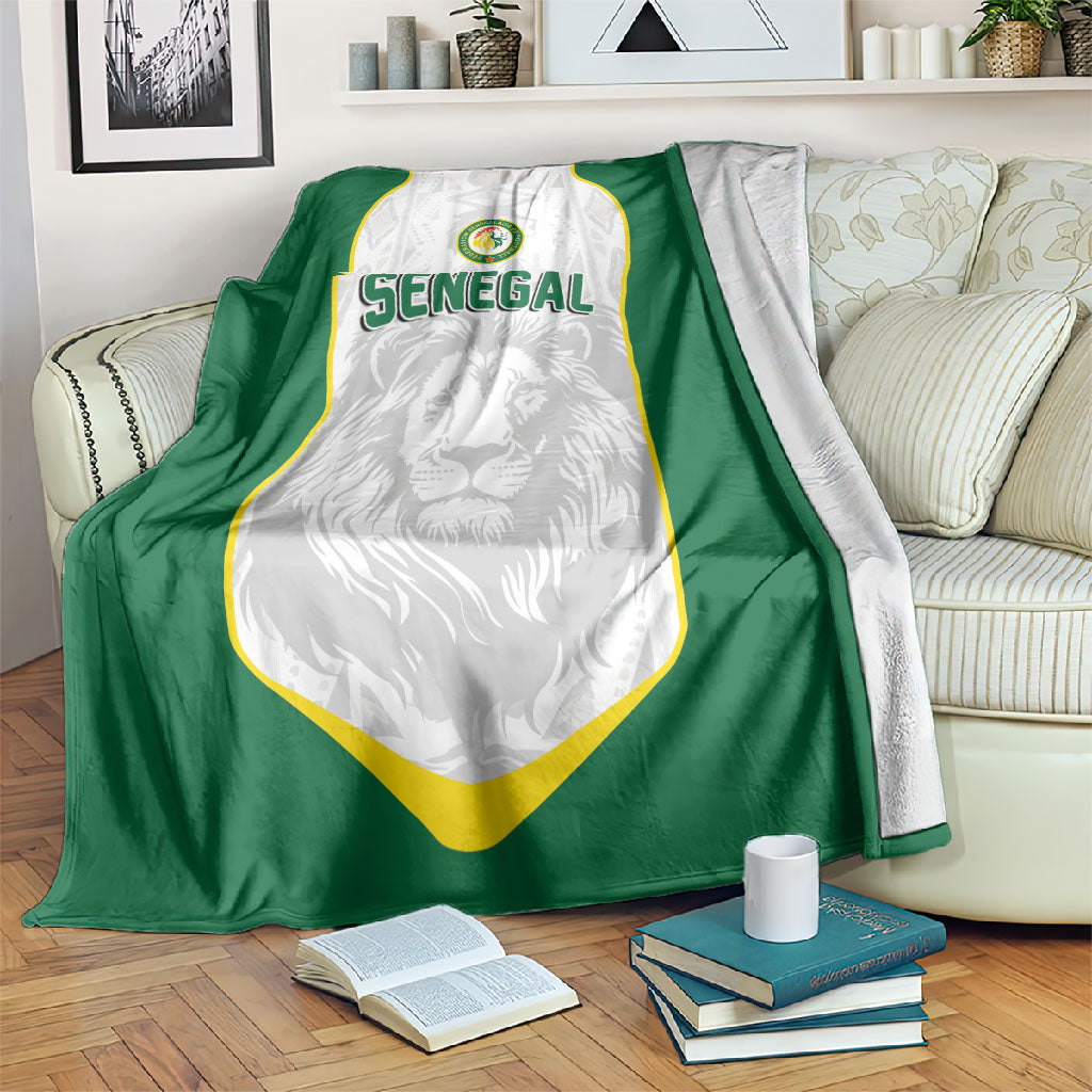 Senegal Football 2026 Blanket Proud Lions of Teranga Spirit