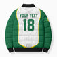 Custom Senegal Football 2026 Bomber Puffer Jacket Proud Lions of Teranga Spirit