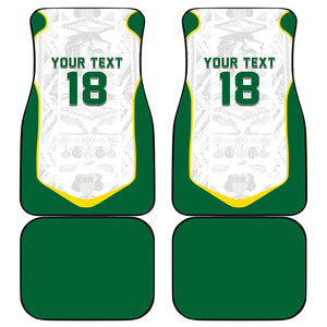 Custom Senegal Football 2026 Car Mats Proud Lions of Teranga Spirit