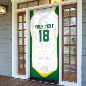 Custom Senegal Football 2026 Door Cover Proud Lions of Teranga Spirit