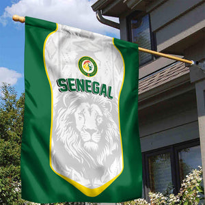 Senegal Football 2026 Garden Flag Proud Lions of Teranga Spirit