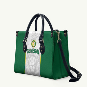 Senegal Football 2026 Leather Bag Proud Lions of Teranga Spirit