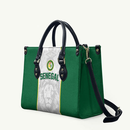 Senegal Football 2026 Leather Bag Proud Lions of Teranga Spirit