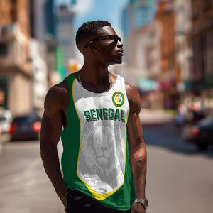 Custom Senegal Football 2026 Men Tank Top Proud Lions of Teranga Spirit