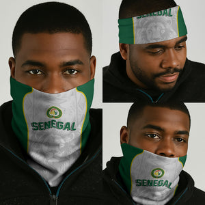 Senegal Football 2026 Neck Gaiter Proud Lions of Teranga Spirit