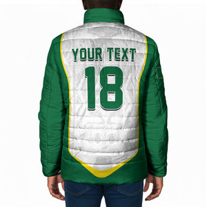 Custom Senegal Football 2026 Padded Jacket Proud Lions of Teranga Spirit