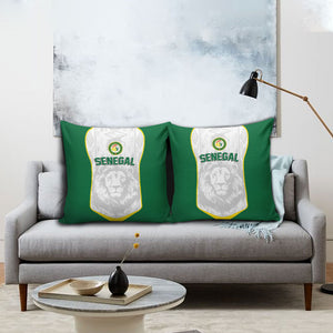 Senegal Football 2026 Pillow Cover Proud Lions of Teranga Spirit