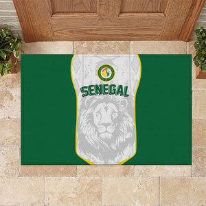 Senegal Football 2026 Rubber Doormat Proud Lions of Teranga Spirit
