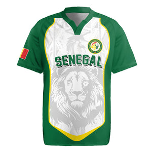 Custom Senegal Football 2026 Rugby Jersey Proud Lions of Teranga Spirit