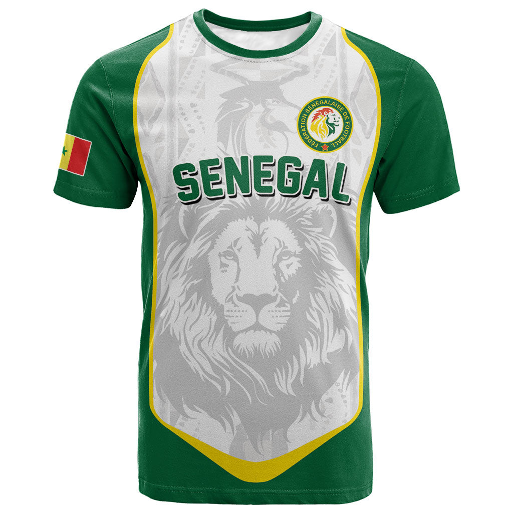 Custom Senegal Football 2026 T shirt Proud Lions of Teranga Spirit