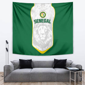 Senegal Football 2026 Tapestry Proud Lions of Teranga Spirit