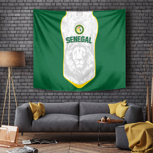 Senegal Football 2026 Tapestry Proud Lions of Teranga Spirit