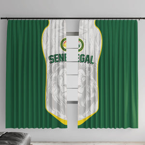 Senegal Football 2026 Window Curtain Proud Lions of Teranga Spirit
