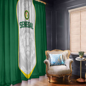 Senegal Football 2026 Window Curtain Proud Lions of Teranga Spirit