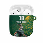 Rugby South Africa Champion Custom AirPods Case Springboks Mascot