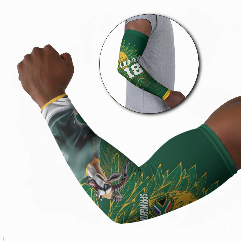 Rugby South Africa Champion Custom Arm Sleeves Springboks Mascot