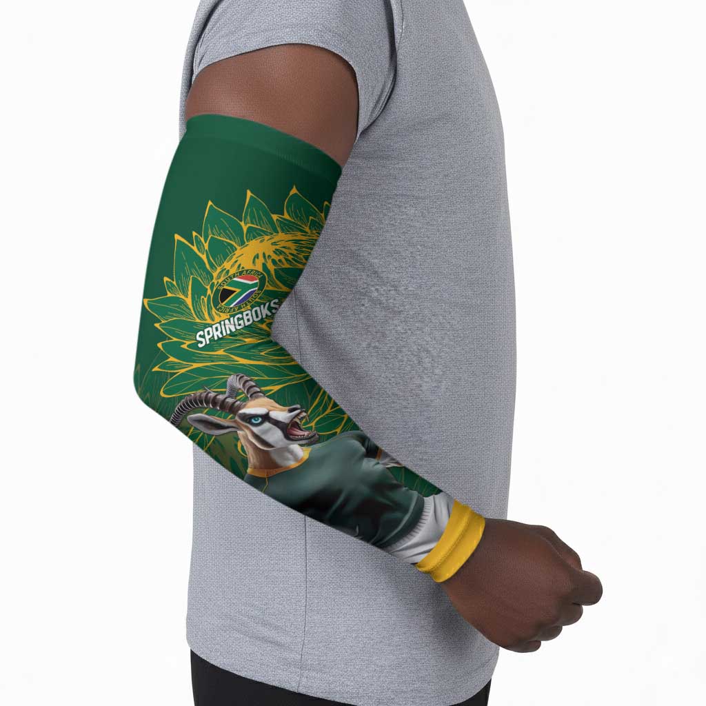 Rugby South Africa Champion Custom Arm Sleeves Springboks Mascot