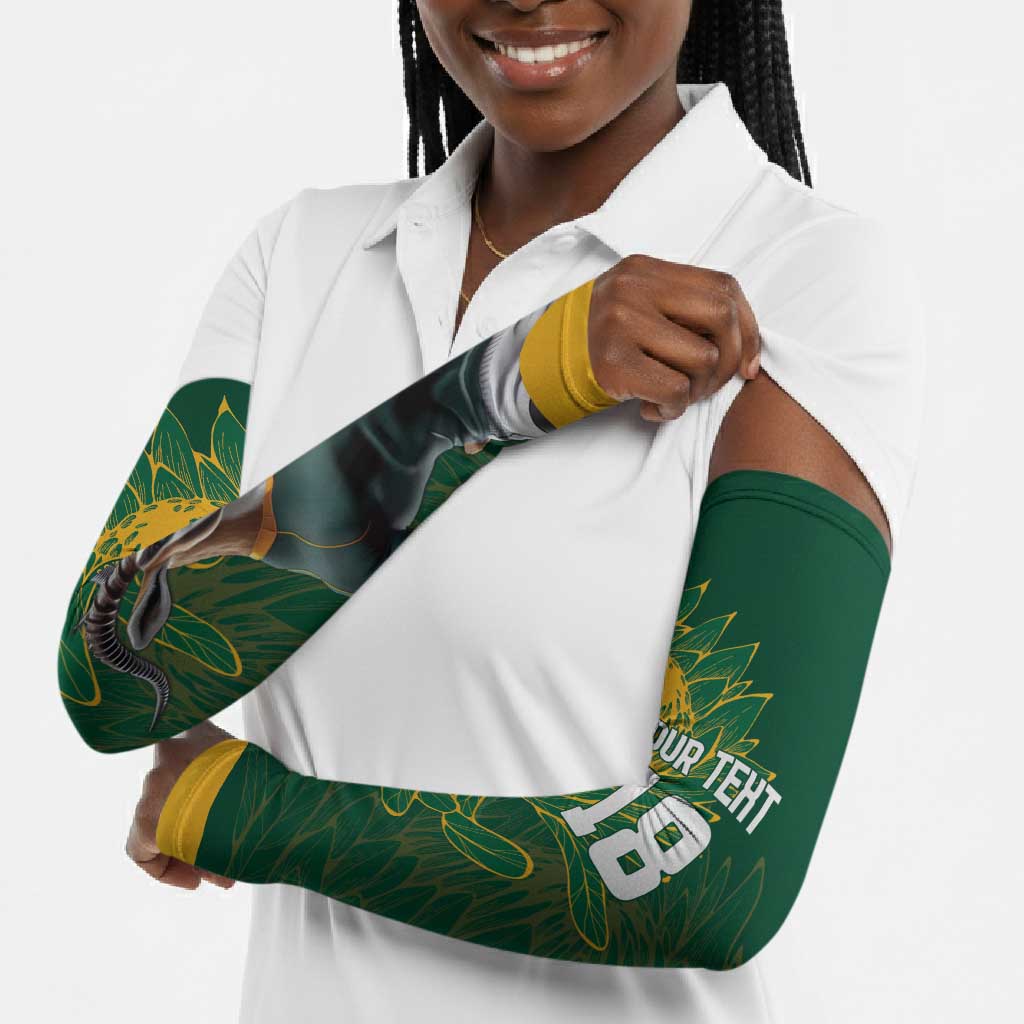 Rugby South Africa Champion Custom Arm Sleeves Springboks Mascot