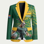 Rugby South Africa Champion Custom Blazer Springboks Mascot