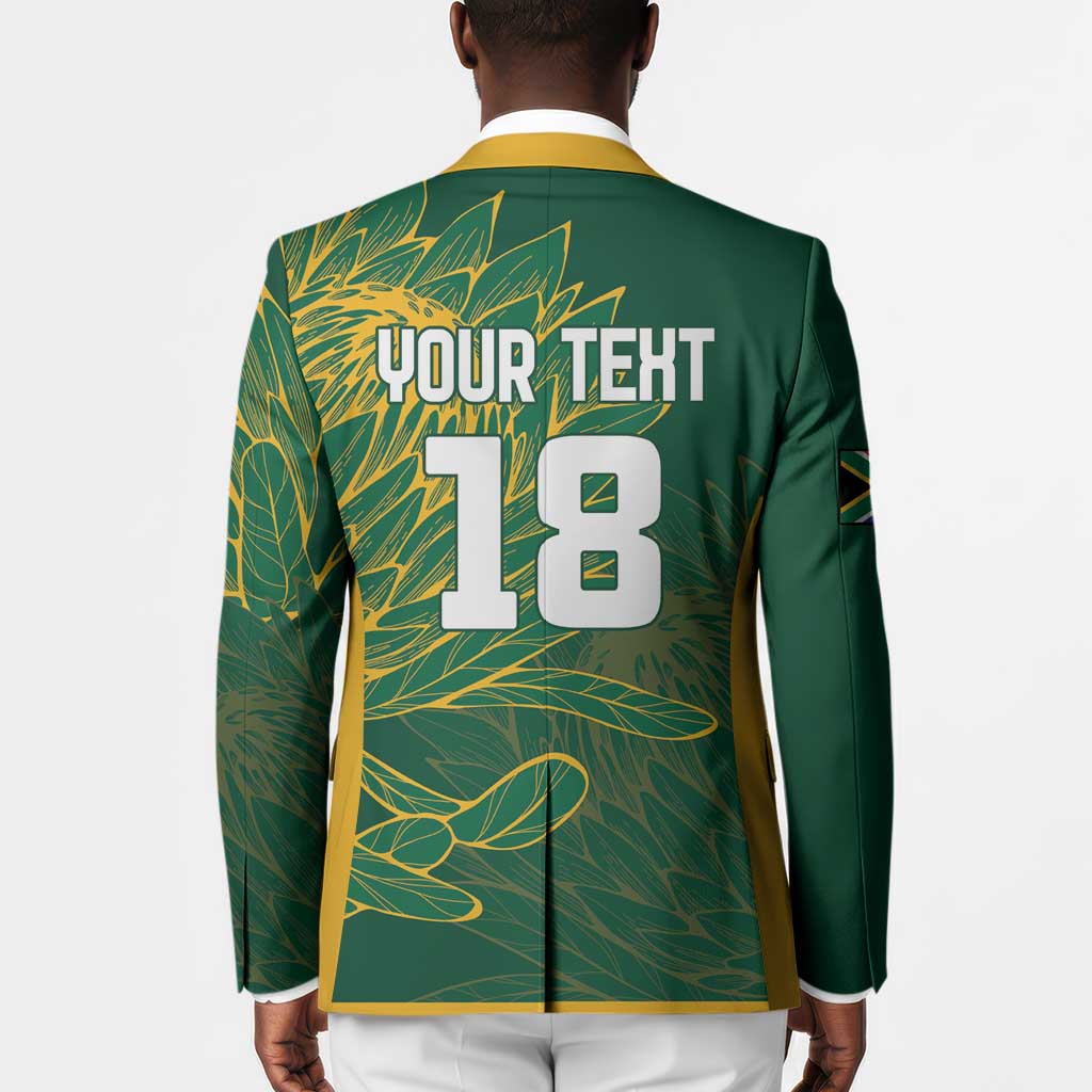 Rugby South Africa Champion Custom Blazer Springboks Mascot