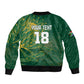 Rugby South Africa Champion Custom Bomber Jacket Springboks Mascot - African Pride