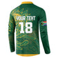 Rugby South Africa Champion Custom Button Sweatshirt Springboks Mascot