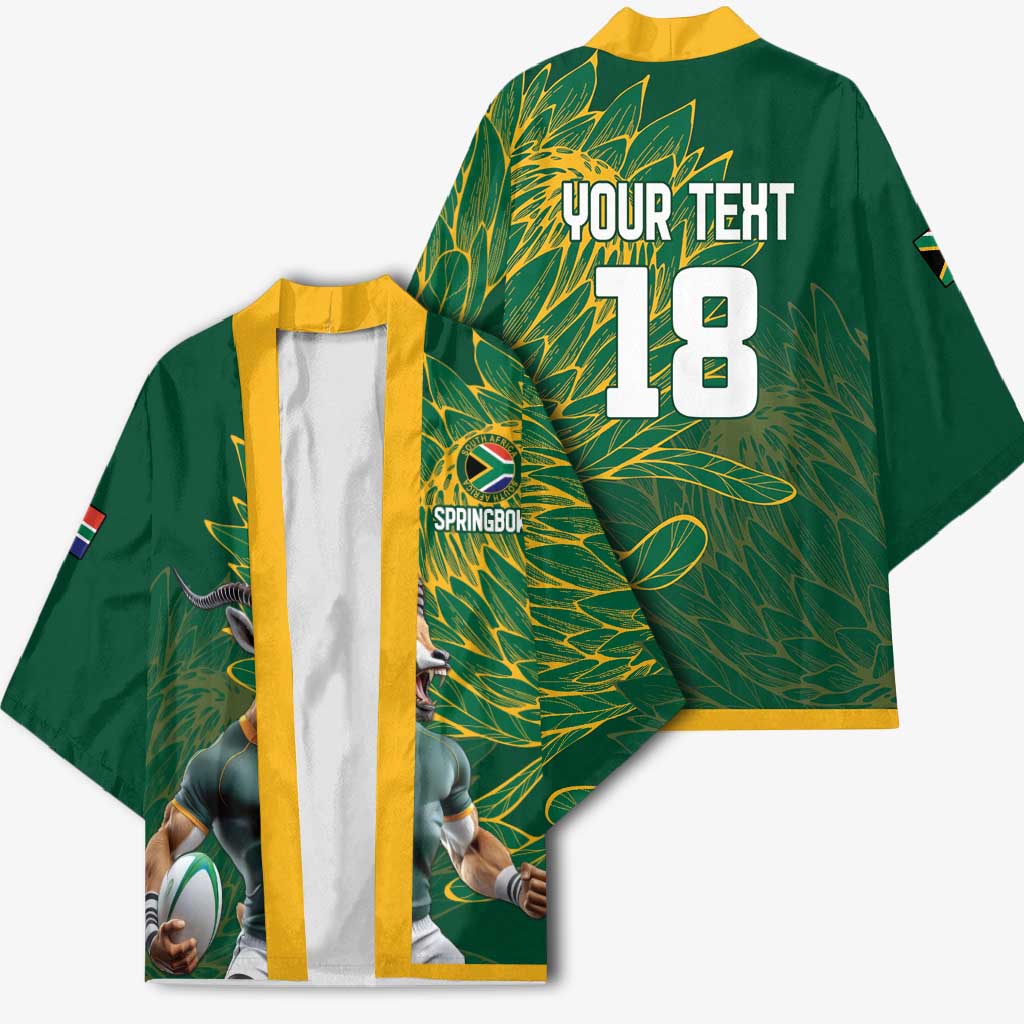 Rugby South Africa Champion Custom Kimono Springboks Mascot