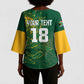 Rugby South Africa Champion Custom Kimono Sleeve Blouse Springboks Mascot