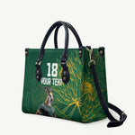 Rugby South Africa Champion Custom Leather Bag Springboks Mascot