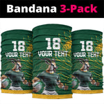 Rugby South Africa Champion Custom Neck Gaiter Springboks Mascot LT18