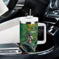 Rugby South Africa Champion Custom Tumbler With Handle Springboks Mascot - African Pride