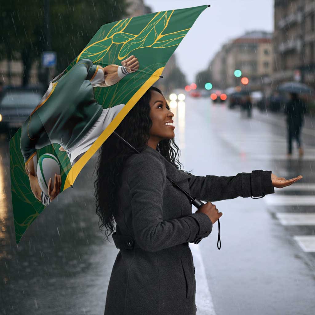 Rugby South Africa Champion Custom Umbrella Springboks Mascot