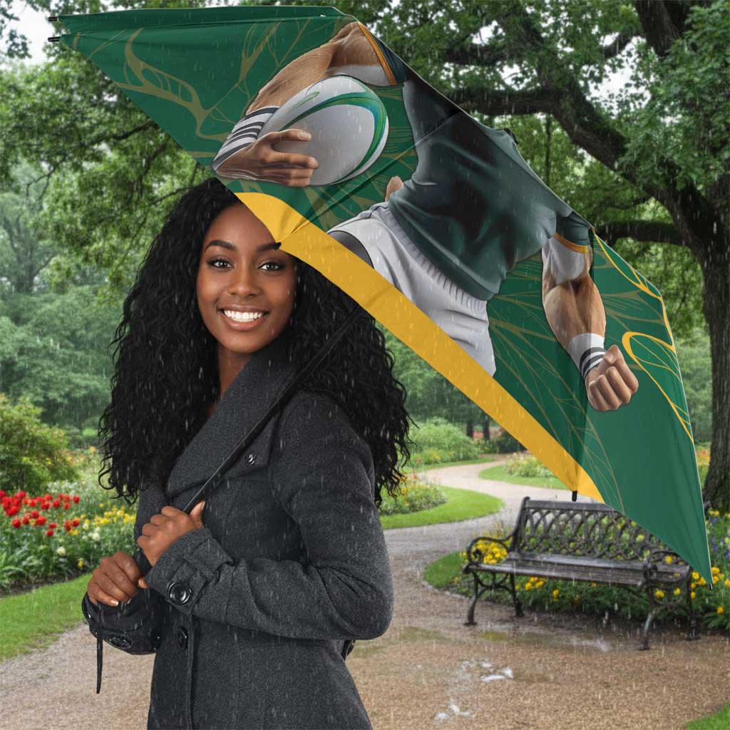 Rugby South Africa Champion Custom Umbrella Springboks Mascot