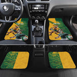 South Africa Australia Rugby Champion Personalized Car Mats Springboks Wallabies Mascot - African Pride