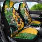 South Africa Australia Rugby Champion Personalized Car Seat Cover Springboks Wallabies Mascot - African Pride