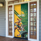 South Africa Australia Rugby Champion Personalized Door Cover Springboks Wallabies Mascot