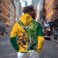 South Africa Australia Rugby Champion Personalized Hoodie Springboks Wallabies Mascot - African Pride