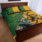 South Africa Australia Rugby Champion Personalized Quilt Bed Set Springboks Wallabies Mascot - African Pride