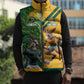 South Africa Australia Rugby Champion Personalized Sleeveless Puffer Jacket Springboks Wallabies Mascot