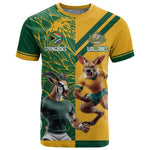 South Africa Australia Rugby Champion Personalized T shirt Springboks Wallabies Mascot - African Pride