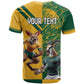South Africa Australia Rugby Champion Personalized T shirt Springboks Wallabies Mascot - African Pride