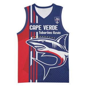 Cape Verde Football Pride Custom Basketball Jersey Tubaroes Azuis Champion LT18