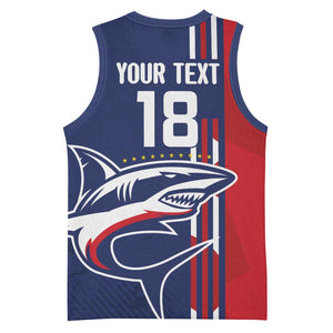 Cape Verde Football Pride Custom Basketball Jersey Tubaroes Azuis Champion LT18