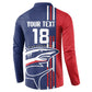 Cape Verde Football Pride Custom Button Sweatshirt Tubaroes Azuis Champion