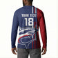 Cape Verde Football Pride Custom Button Sweatshirt Tubaroes Azuis Champion