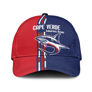 Cape Verde Football Pride Classic Cap Tubaroes Azuis Champion - African Pride